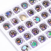 Ghost Light Gemstone Flower Forme Glass de haute qualité Pointe en arrière Fancy Fancy